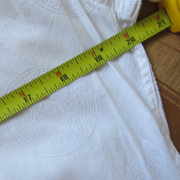 Versace Classic Men's Long Sleeve Shirt Cotton Size 40-15 3/4,made in Italy - Picture 9 of 10